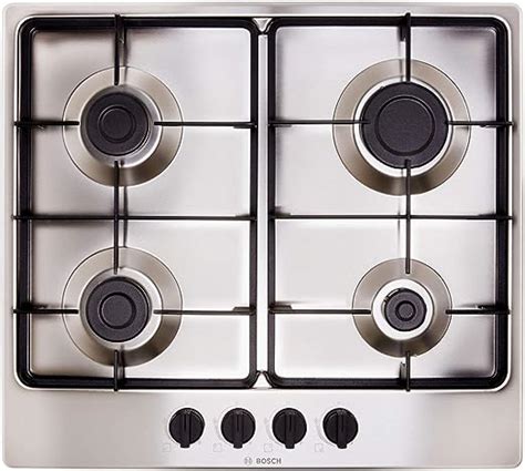 bosch s steel 4 burner gas hob 60cm